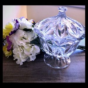 ❤️Beautiful Crystal Candy Dish!!